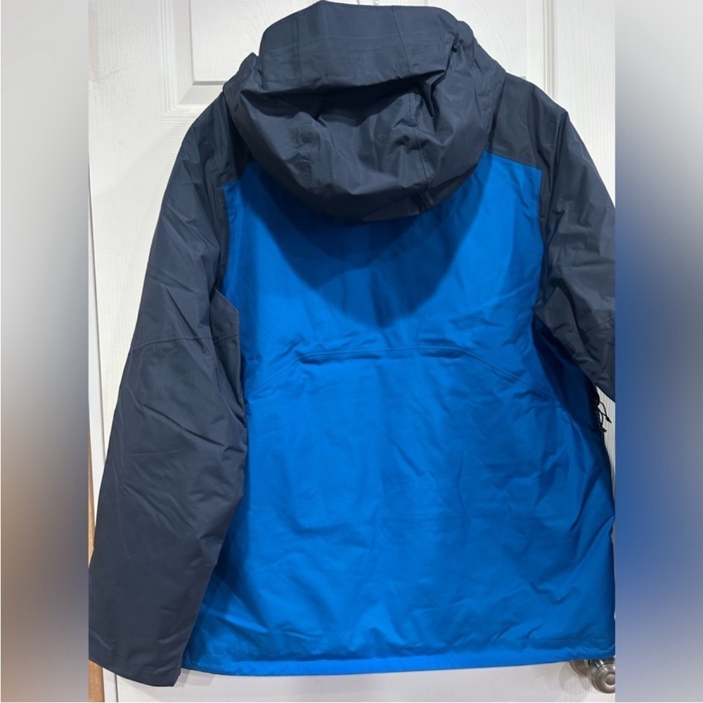 Patagonia Men's Large Insulated Powder Town Snow Jacket Ski Snowboard Blue NWT - Picture 3 of 8